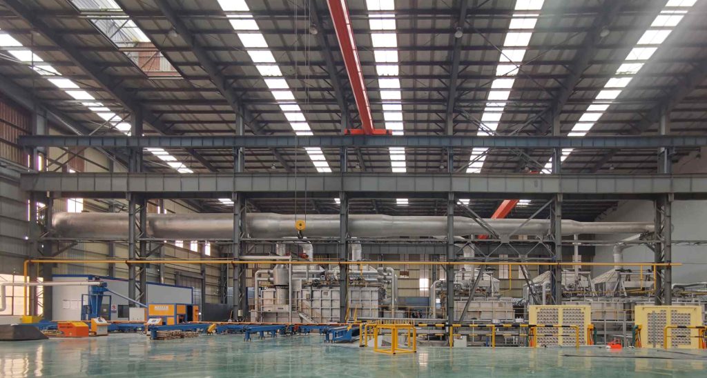 Aluminum Billet Production line1