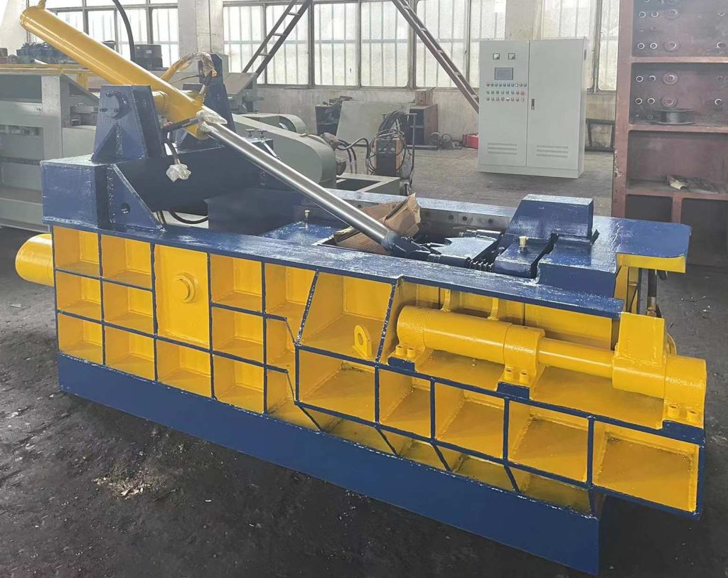 Metal Scrap Baler2