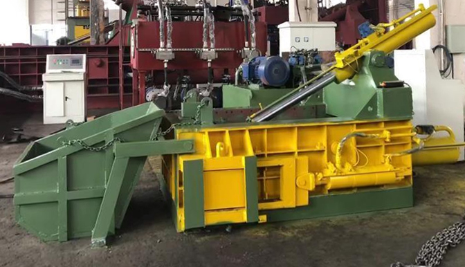 Metal Scrap Baler3